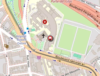 Carte de Rennau Frank à Paris