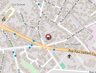 Carte de Espérance De Suresnes à Nanterre