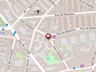 Carte de Decor Plus à Paris