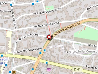 Carte de Marc Stéphane à Montreuil