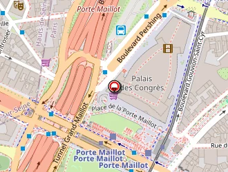 Carte de Mcdonald's à Paris