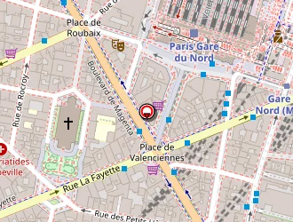 Carte de Price-inter à Paris