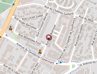 Carte de Le Pékin à Chelles