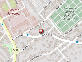 Carte de Debrot Frédéric à Rueil-malmaison