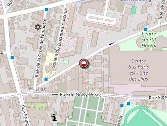 Carte de Les Disques De Lily à Bagnolet