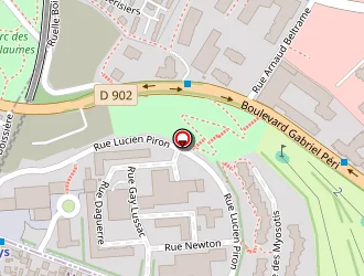 Carte de Groupe Scolaire De La Boissière à Rosny-sous-bois