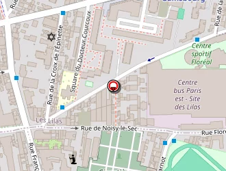 Carte de Mouret Serge à Bagnolet