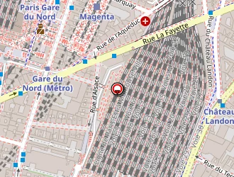 Carte de Au Train De Vie à Paris