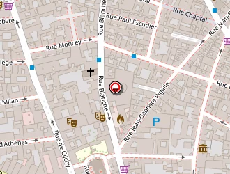 Carte de L'inattendu à Paris