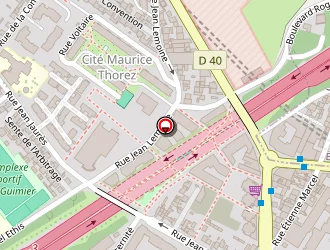 Carte de Muel à Romainville