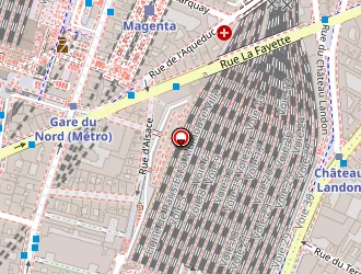 Carte de Diet Fra Net à Paris