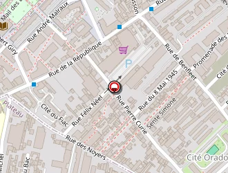 Carte de Bienaime Daniel à Bagnolet