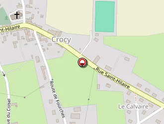 Carte de Mairie-ecole à Fourches