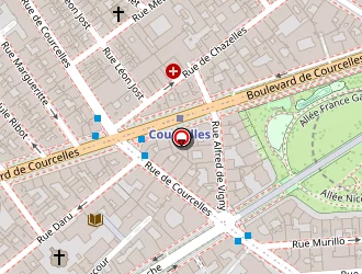 Carte de Gueullette Yvonne à Paris