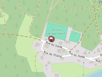 Carte de Stade Laville à Sparsbach