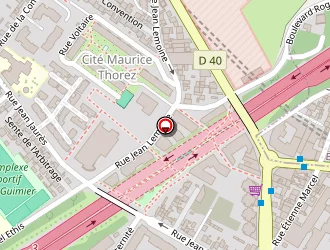 Carte de Agence Immo 3 à Romainville