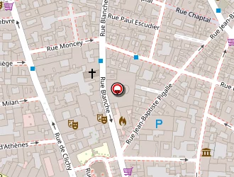 Carte de Le Géant Et La Coccinelle à Paris