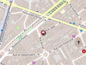 Carte de Mon Petit Poulet à Paris