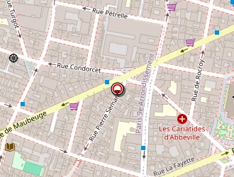 Carte de Barbier Monique à Paris