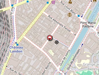 Carte de L'arrivée à Paris