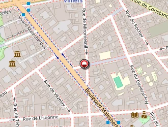 Carte de Juralex Avocats à Paris