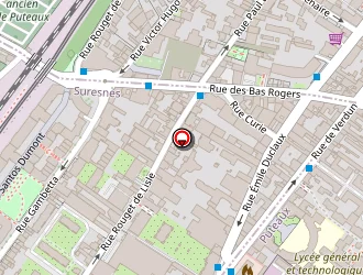 Carte de Le Verdun à Puteaux