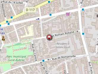 Carte de Mairie à Lilas (les)