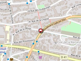 Carte de Pagnini Umberto à Noisy-le-sec