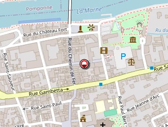 Carte de La Poste à Lagny-sur-marne