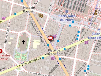 Carte de Plateau 24 à Paris