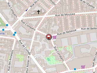 Carte de Lecourt Edith à Paris