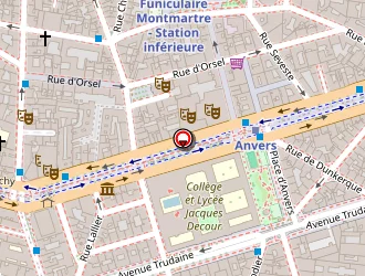 Carte de La Maison Du Vin à Paris