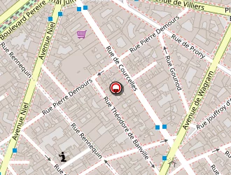 Carte de Pressing Poncelet à Paris