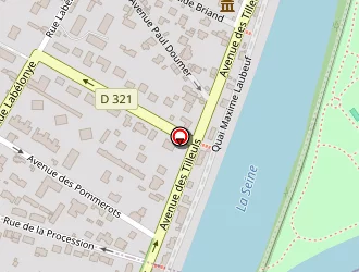 Carte de Taxi Montesson à Chatou