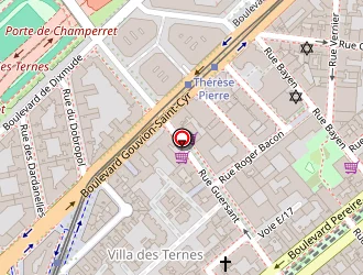 Carte de Le Cercle Du 17ème à Paris