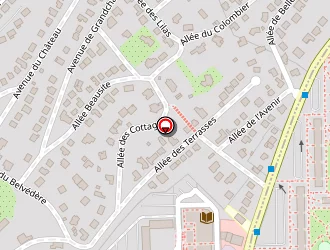 Carte de Ecole Maternelle à Pecq (le)