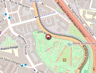 Carte de Bechade Valentin à Paris