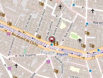 Carte de Maria Magadalena à Paris