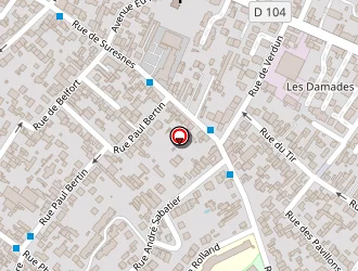 Carte de Village Bleu à Suresnes