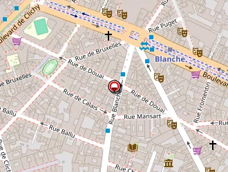 Carte de L'hémicycle à Paris