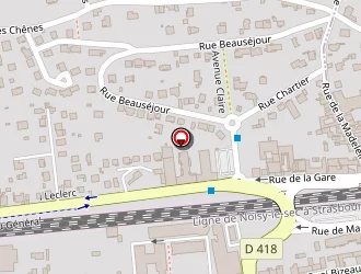 Carte de Groupe Scolaire Saint-laurent La Paix Notre Dame à Lagny-sur-marne