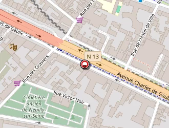 Carte de Deffe Claude à Neuilly-sur-seine