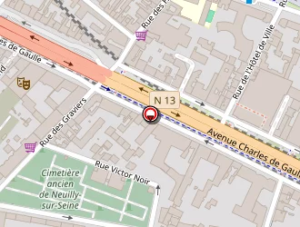 Carte de Cuney Ghislain à Neuilly-sur-seine