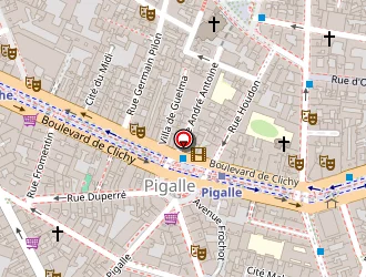 Carte de U.n.m.f.r.e.o à Paris