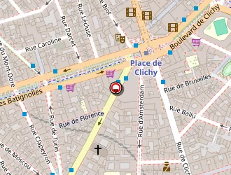 Carte de Martin Frédéric à Paris