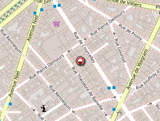 Carte de Guillaume Benoît à Paris