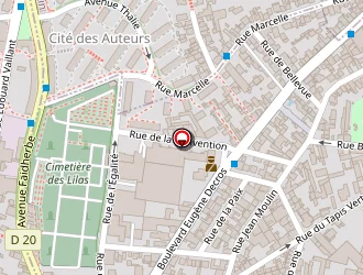 Carte de Chideric Kungne Sob à Lilas (les)