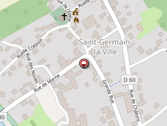 Carte de E.t.m.l. à Saint-germain-la-ville