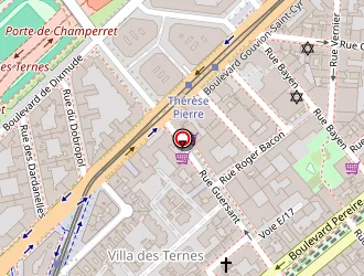 Carte de Le Carré Des Ternes à Paris