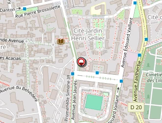 Carte de C R E E à Pré-saint-gervais (le)